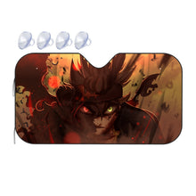 Load image into Gallery viewer, Anime Black Clover Car Sunshade
