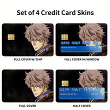 Load image into Gallery viewer, Anime Black Clover Credit Card Skins (4-in-1 Pack)