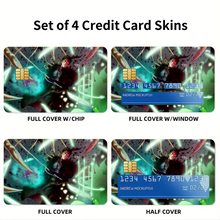 Load image into Gallery viewer, Anime Black Clover Credit Card Skins (4-in-1 Pack)