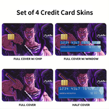 Load image into Gallery viewer, Anime Black Clover Credit Card Skins (4-in-1 Pack)