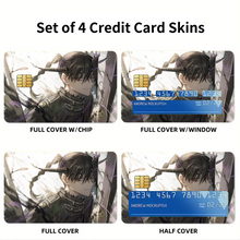 Load image into Gallery viewer, Anime Black Clover Credit Card Skins (4-in-1 Pack)