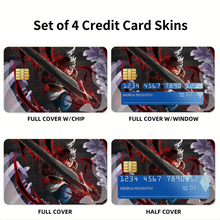 Load image into Gallery viewer, Anime Black Clover Credit Card Skins (4-in-1 Pack)