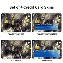 Load image into Gallery viewer, Anime Black Clover Credit Card Skins (4-in-1 Pack)