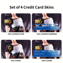 Load image into Gallery viewer, Anime Black Clover Credit Card Skins (4-in-1 Pack)