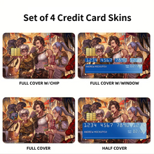 Load image into Gallery viewer, Anime Black Clover Credit Card Skins (4-in-1 Pack)