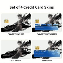 Load image into Gallery viewer, Anime Black Clover Credit Card Skins (4-in-1 Pack)