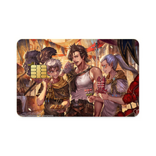 Load image into Gallery viewer, Anime Black Clover Credit Card Skins (4-in-1 Pack)