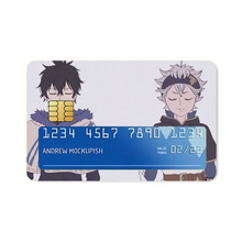 Load image into Gallery viewer, Anime Black Clover Credit Card Skins (4-in-1 Pack)