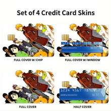 Load image into Gallery viewer, Anime Bleach Credit Card Skins (4-in-1 Pack)