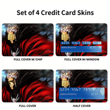 Load image into Gallery viewer, Anime Bleach Credit Card Skins (4-in-1 Pack)