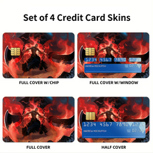 Load image into Gallery viewer, Anime Bleach Credit Card Skins (4-in-1 Pack)