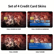 Load image into Gallery viewer, Anime Bleach Credit Card Skins (4-in-1 Pack)