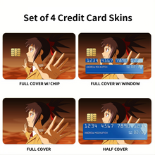 Load image into Gallery viewer, Anime Bleach Credit Card Skins (4-in-1 Pack)