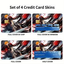 Load image into Gallery viewer, Anime Bleach Credit Card Skins (4-in-1 Pack)