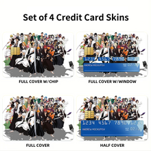 Load image into Gallery viewer, Anime Bleach Credit Card Skins (4-in-1 Pack)