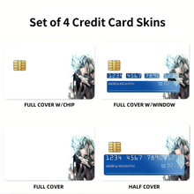 Load image into Gallery viewer, Anime Bleachr Credit Card Skins (4-in-1 Pack)