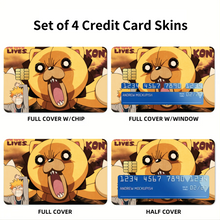 Load image into Gallery viewer, Anime Bleachr Credit Card Skins (4-in-1 Pack)