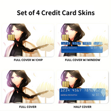 Load image into Gallery viewer, Anime Bleachr Credit Card Skins (4-in-1 Pack)