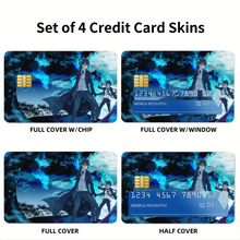 Load image into Gallery viewer, Anime Blue Exorcist Credit Card Skins (4-in-1 Pack)