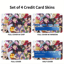 Load image into Gallery viewer, Anime Blue Exorcist Credit Card Skins (4-in-1 Pack)