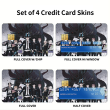 Load image into Gallery viewer, Anime Blue Exorcist Credit Card Skins (4-in-1 Pack)