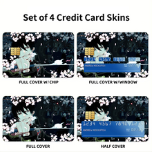 Load image into Gallery viewer, Anime Blue Exorcistr Credit Card Skins (4-in-1 Pack)