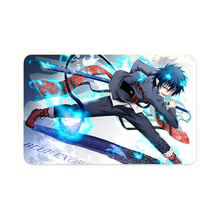 Load image into Gallery viewer, Anime Blue Exorcistr Credit Card Skins (4-in-1 Pack)