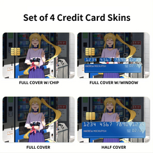 Load image into Gallery viewer, Anime Bocchi the Rock Credit Card Skins (4-in-1 Pack)