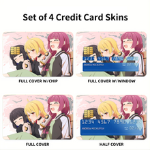 Load image into Gallery viewer, Anime Bocchi the Rock Credit Card Skins (4-in-1 Pack)