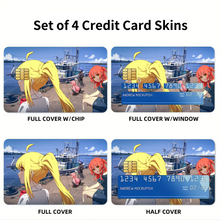 Load image into Gallery viewer, Anime Bocchi the Rock Credit Card Skins (4-in-1 Pack)