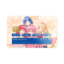 Load image into Gallery viewer, Anime Bocchi the Rock Credit Card Skins (4-in-1 Pack)