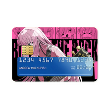 Load image into Gallery viewer, Anime Bocchi the Rock Credit Card Skins (4-in-1 Pack)