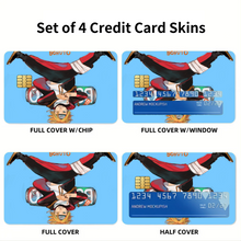 Load image into Gallery viewer, Anime Boruto Credit Card Skins (4-in-1 Pack)