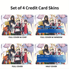 Load image into Gallery viewer, Anime Boruto Credit Card Skins (4-in-1 Pack)