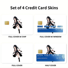 Load image into Gallery viewer, Anime Boruto Credit Card Skins (4-in-1 Pack)