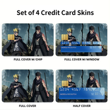 Load image into Gallery viewer, Anime Boruto Credit Card Skins (4-in-1 Pack)