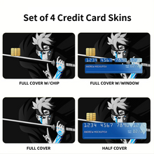 Load image into Gallery viewer, Anime Boruto Credit Card Skins (4-in-1 Pack)