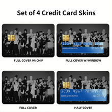 Load image into Gallery viewer, Anime Borutor Credit Card Skins (4-in-1 Pack)
