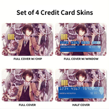 Load image into Gallery viewer, Anime Bungou Stray Dogs Credit Card Skins (4-in-1 Pack)