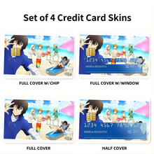 Load image into Gallery viewer, Anime Bungou Stray Dogs Credit Card Skins (4-in-1 Pack)