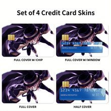 Load image into Gallery viewer, Anime Bungou Stray Dogs Credit Card Skins (4-in-1 Pack)