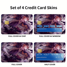 Load image into Gallery viewer, Anime Bungou Stray Dogs Credit Card Skins (4-in-1 Pack)