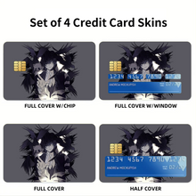 Load image into Gallery viewer, Anime Bungou Stray Dogs Credit Card Skins (4-in-1 Pack)