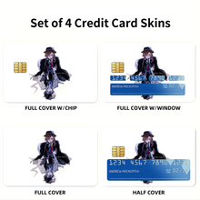 Load image into Gallery viewer, Anime Bungou Stray Dogs Credit Card Skins (4-in-1 Pack)