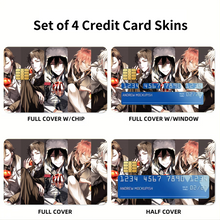 Load image into Gallery viewer, Anime Bungou Stray Dogs Credit Card Skins (4-in-1 Pack)