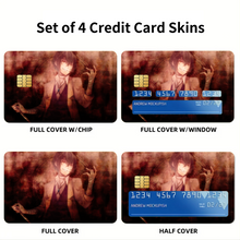 Load image into Gallery viewer, Anime Bungou Stray Dogs Credit Card Skins (4-in-1 Pack)