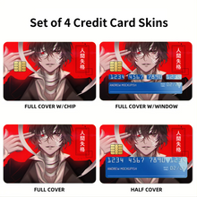 Load image into Gallery viewer, Anime Bungou Stray Dogs Credit Card Skins (4-in-1 Pack)
