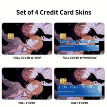 Load image into Gallery viewer, Anime Bungou Stray Dogs Credit Card Skins (4-in-1 Pack)