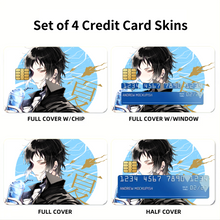 Load image into Gallery viewer, Anime Bungou Stray Dogs Credit Card Skins (4-in-1 Pack)