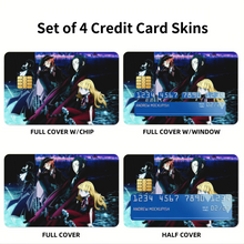 Load image into Gallery viewer, Anime Bungou Stray Dogs Credit Card Skins (4-in-1 Pack)